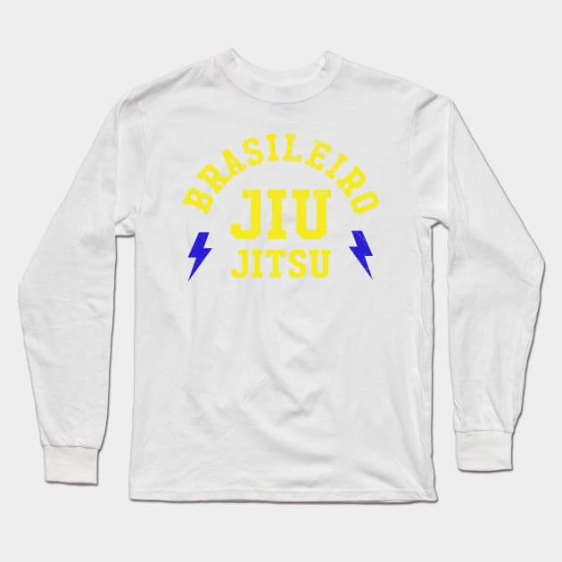 BRASILEIRO JIU JITSU Long Sleeve T-Shirt by GroatsworthTees